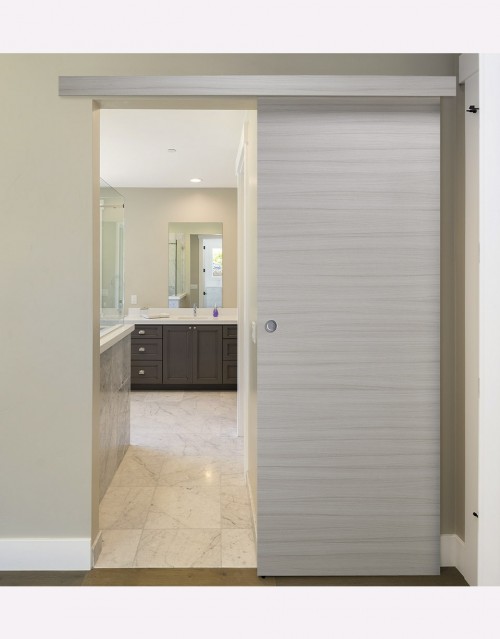 SISTEMA SCORREVOLE AMMORTIZZATO PER PORTA INTERNA SERIE SILENT